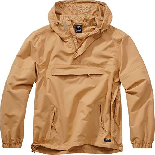 Brandit Summer - Cortavientos, color camel, 4XL