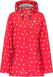 SCHMUDDELWEDDA Chubasquero con Estampado, Red Dots AOP