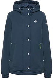 SCHMUDDELWEDDA Chubasquero, Azul Marino, L para Mujer
