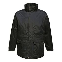 Regatta Darby Iii - Chaqueta tipo parka con aislamiento impermeable para hombre con capucha oculta