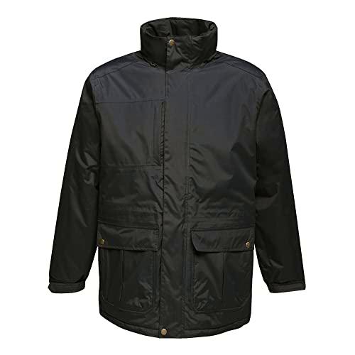 Regatta Darby Iii - Chaqueta tipo parka con aislamiento impermeable para hombre con capucha oculta