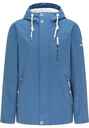 SCHMUDDELWEDDA Chubasquero nootki, Azul grisáceo, S para Hombre