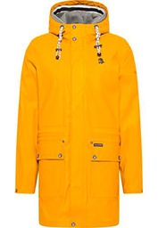 SCHMUDDELWEDDA Chubasquero, Amarillo Curry, XXL para Hombre