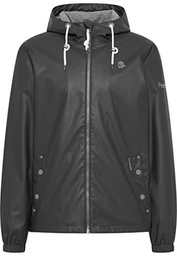 SCHMUDDELWEDDA Chubasquero, Color Gris Marino, XL para Hombre