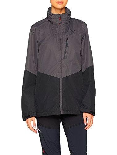 SALEWA Fanes Clastic PTX 2L W JKT Chaqueta, Mujer, Multicolor (Magnet / 0910), 46/40