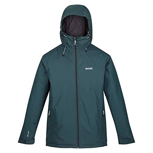 Regatta Thornridge II Impermeable Thermoguard Aislamiento Warm Fleece Paneles Capucha oculta