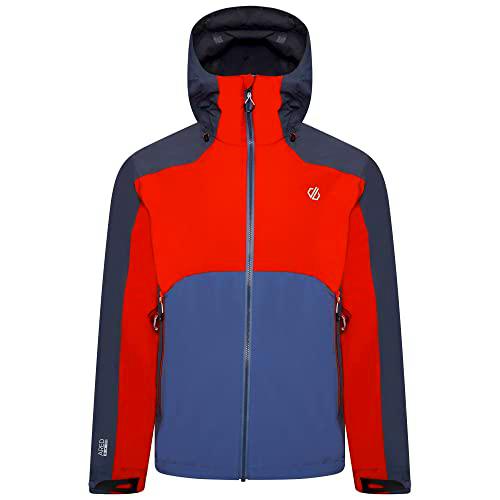 Dare 2b Touchpoint II Jkt Chaqueta, Burnt Salmon Stellar Blue Orion Grey