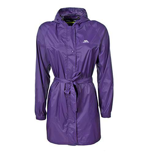 Trespass Compac Mac - Chubasquero para Mujer, Color Morado, Talla S
