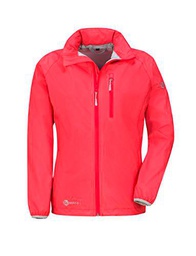 Wäfo Mujer Lugano Lluvia Chaqueta, Mujer, Color Coral