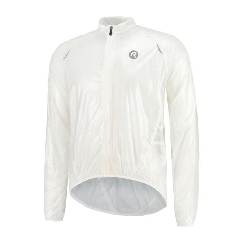 Rogelli - Chubasquero para Hombre, Talla XS, Color Transparente