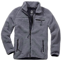 Brandit - Chaqueta de forro polar, color antracita, 5XL