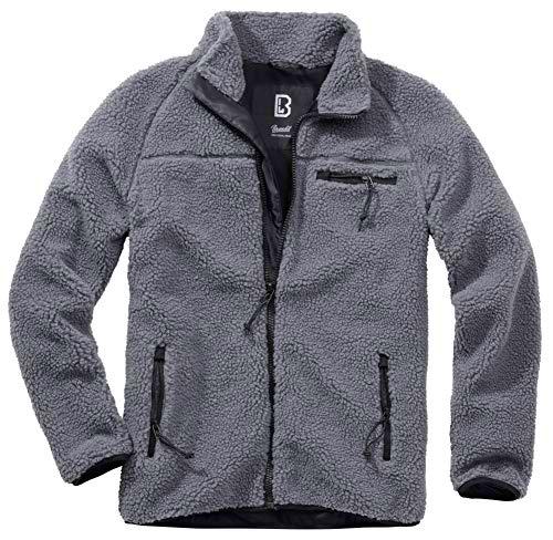 Brandit - Chaqueta de forro polar, color antracita, 5XL