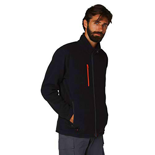 OXFORD FLEECE JACKET Color: 990 BLACK Talla: L