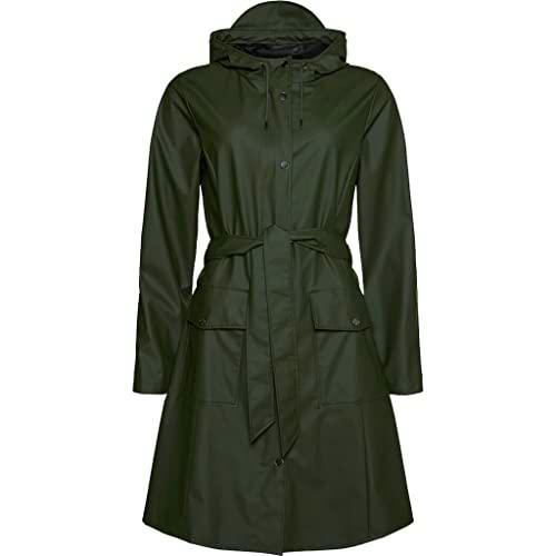 RAINS Chaqueta impermeable marca modelo CURVE JACKET