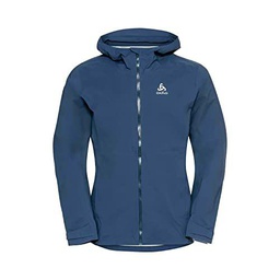 Odlo AEGIS - Chaqueta para hombre (2,5 L, impermeable), color azul