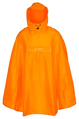 VAUDE Valdipino Poncho - Chubasquero Impermeable para Ciclismo 