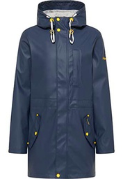 SCHMUDDELWEDDA Chubasquero, Azul Marino Gris Claro Melange