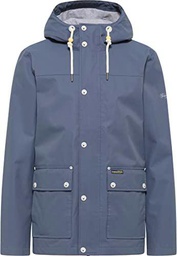 SCHMUDDELWEDDA Chubasquero, Azul grisáceo, XL para Hombre