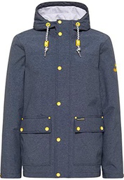 SCHMUDDELWEDDA Chubasquero, Azul Marino, XL para Hombre