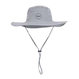 HAD Sombrero de Safari para Adultos, Talla única, Color Plateado