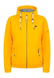 SCHMUDDELWEDDA Chubasquero, Amarillo Sol Marine Melange
