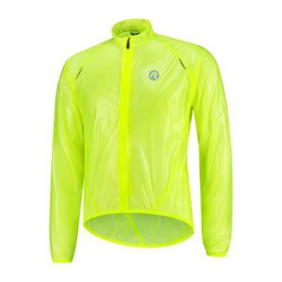 Rogelli - Chubasquero para Hombre, Talla XS, Color Amarillo