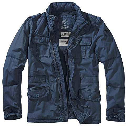 Brandit 9390-88-M Cortavientos, Indigo, Normal para Hombre