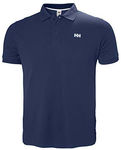 Helly Hansen Driftline, Camiseta Tipo Polo De Manga Corta Con Tejido Secado Rápido Y Logo HH En El Pecho Hombre