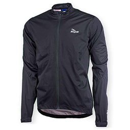 Rogelli - Chubasquero para Hombre, Talla M, Color Negro