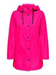 Only Onlellen Raincoat CC Otw Chubasquero, Fucsia y Morado