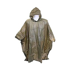 Coghlans Poncho - O.D. - Protección Frente a Osos, Color Gris
