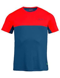 VAUDE Scopi II 41914 - Camiseta para Hombre (Talla XXL), Color Rojo