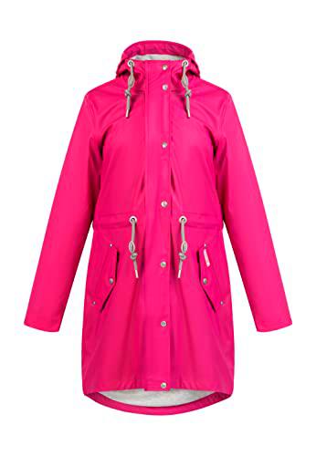 myMo Chubasquero, Color Rosa Fucsia, L para Mujer