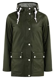 DreiMaster Chubasquero, Dunkeloliv, XS para Mujer