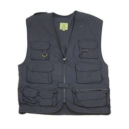 HIGHLANDER Waist Coat - Chubasquero para Mujer, Color Negro, Talla XL