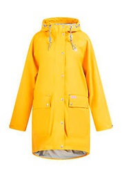 myMo Chubasquero, Color Amarillo Miel, XL-XXL para Mujer