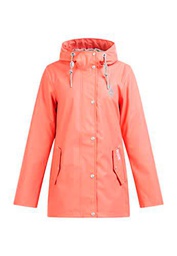 myMo Chubasquero, Color Rosa Coral, M para Mujer