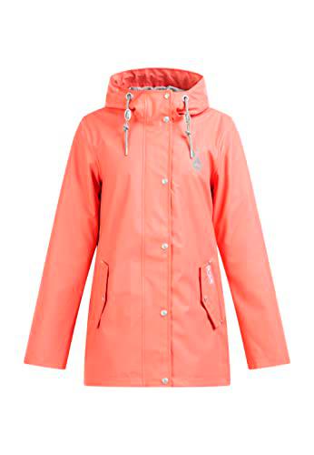 myMo Chubasquero, Color Rosa Coral, M para Mujer
