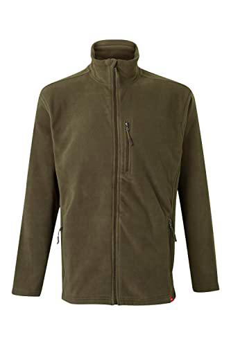 Velilla 201502, Chaqueta polar, color verde caza, talla M