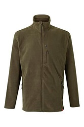 Velilla 201502, Chaqueta polar, color verde caza, talla L