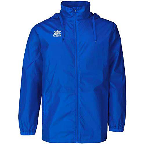 Luanvi-Chubasquero Impermeable Hombre Ligero de Color Royal