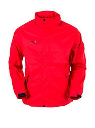 Izas Borah, Chubasquero Unisex para Adultos, color rojo, talla S