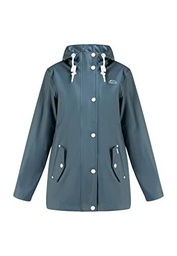 acalmar Chubasquero, Azul/Gris, M para Mujer