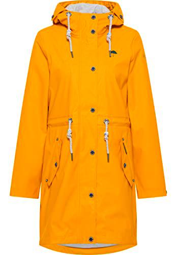 PLUMDALE Chubasquero, Mostaza, XS para Mujer