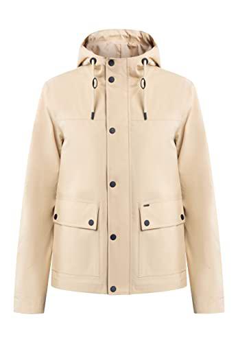 NOWLES Chubasquero, Beige, M para Hombre