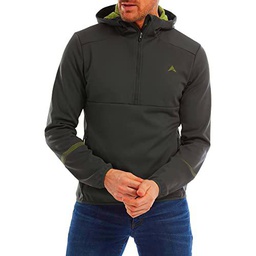 Altura Asa Dutt528251 Grid Softshell Media Cremallera (M) -Carbon/Oliva 2022 Chaqueta