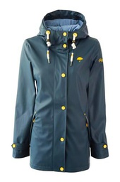 Schmuddelwedda Chubasquero, Marine Marine Melange, S para Mujer
