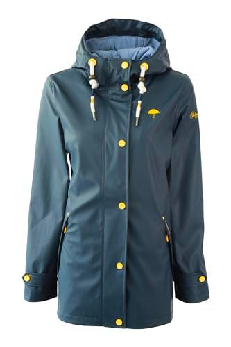 Schmuddelwedda Chubasquero, Marine Marine Melange, S para Mujer