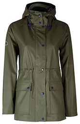 PFIFF 102491 Nami - Chubasquero (verde-azul), talla XS