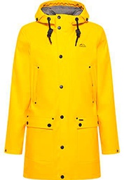 ABREL Chubasquero, Amarillo Solar, M para Hombre